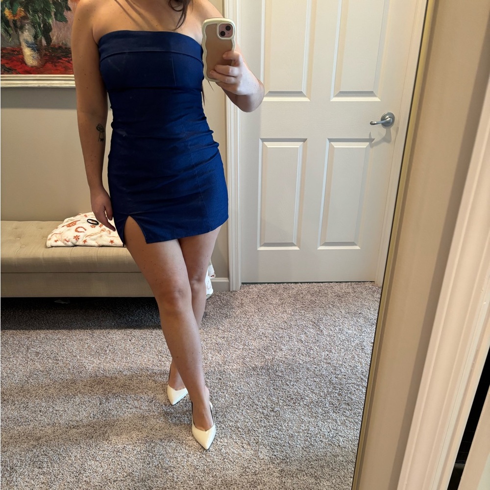 Jean Blue Mini Dress